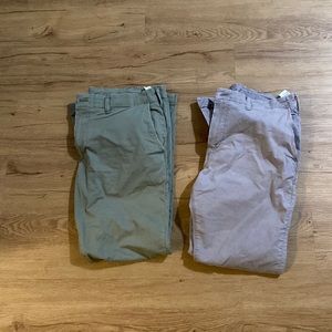 American Eagle Live-in Khakis 36x30 (2 pair)